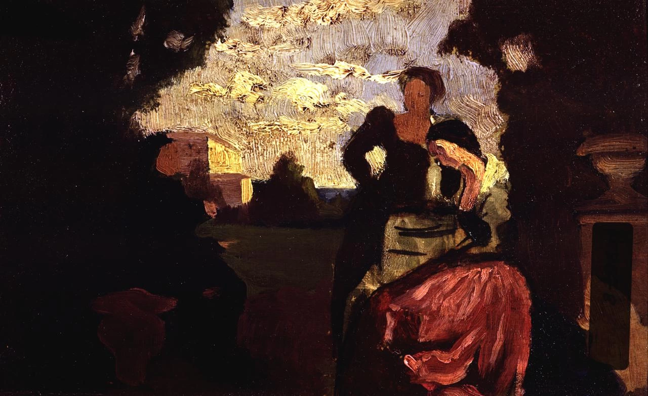 Torquato Tasso ed Eleonora d'Este. Bozzetto - Galleria d'Arte Moderna, Firenze
